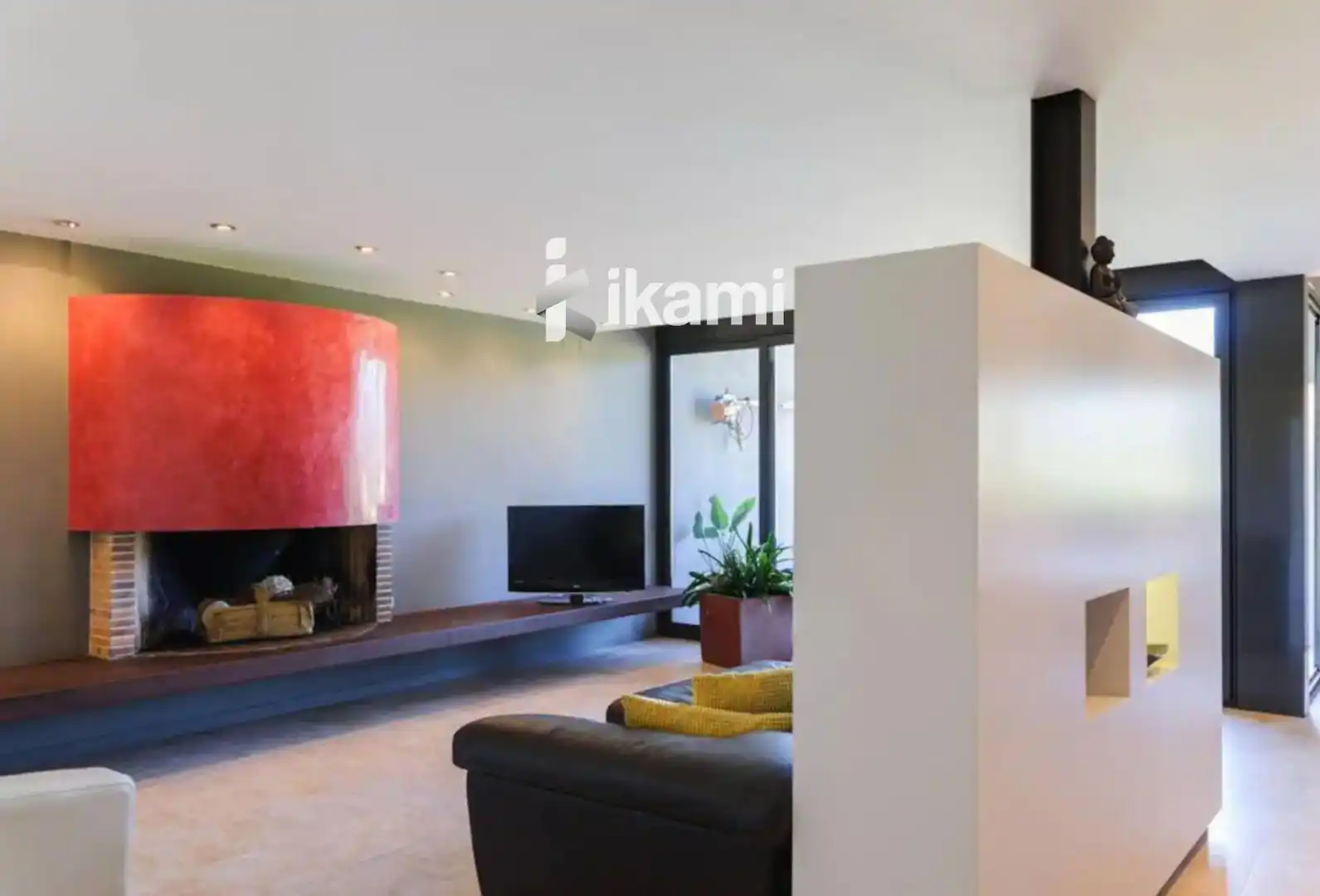 Sala de estar de Casa o chalet en venta en Sant Miquel de Campmajor con Aire acondicionado, Terraza y Trastero