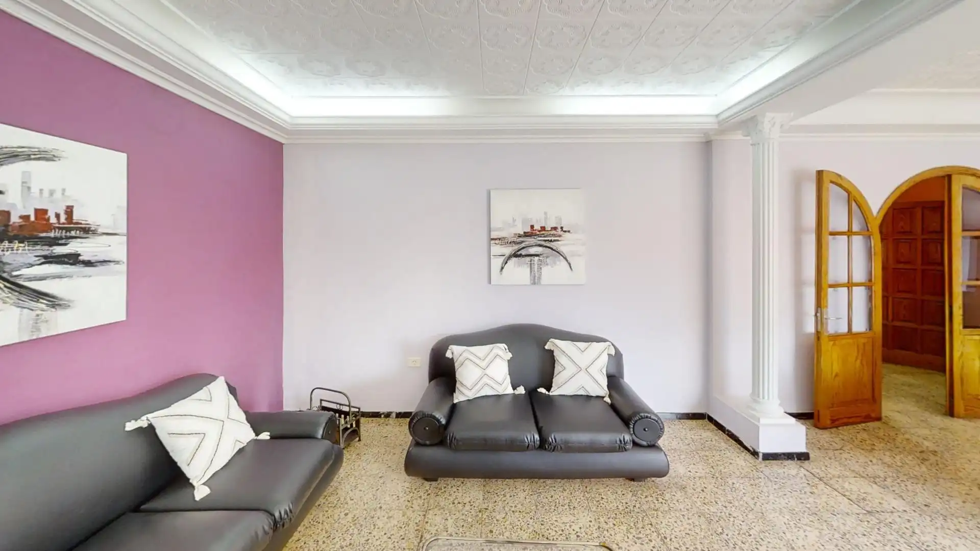 Living room of Houses for sale in Telde  with Air Conditioner, Heating and Storage room