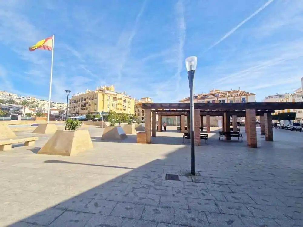 Exterior view of Flat for sale in Rincón de la Victoria  with Air Conditioner, Heating and Private garden