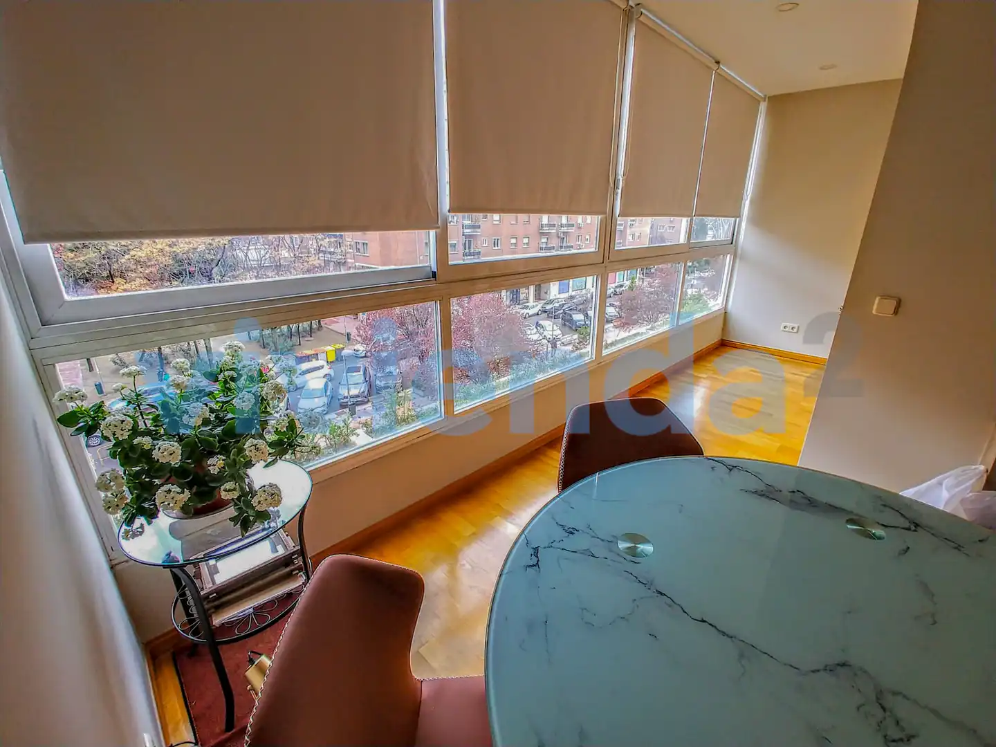 Exterior view of Flat for sale in Madrid  with Heating, Swimming Pool and Community pool