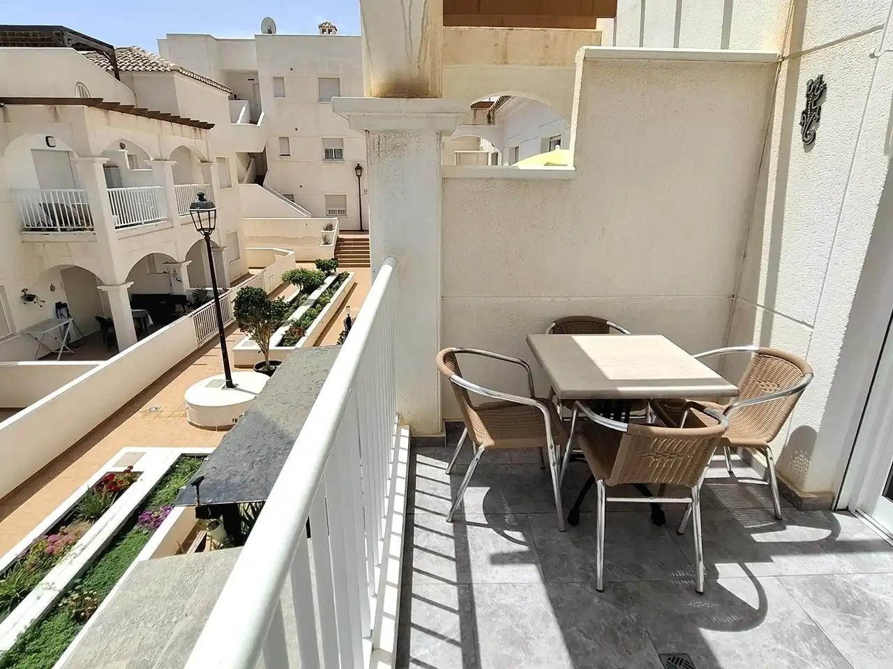 Terrassa de Apartament en venda en Mojácar amb Aire condicionat, Terrassa i Piscina