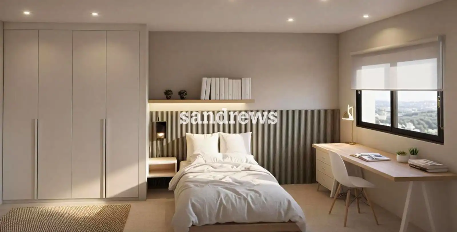 Habitación de Casa adosada en venta en Cantallops con Aire acondicionado, Calefacción y Jardín privado