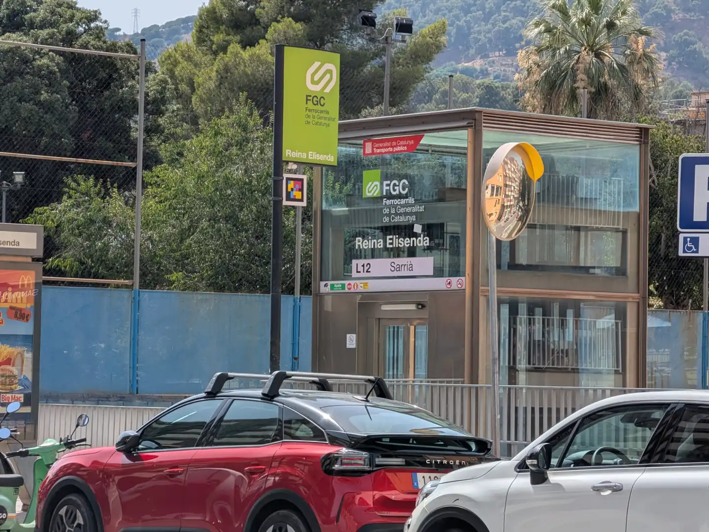 Außenansicht von Wohnung zur Miete in Barcelona mit Klimaanlage, Heizung und Parkett