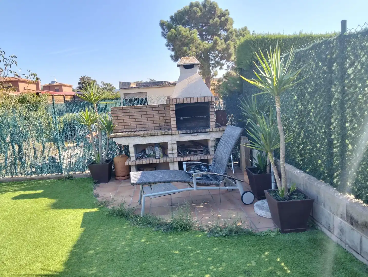 Jardín de Casa o chalet en venta en Llambilles con Aire acondicionado, Calefacción y Jardín privado