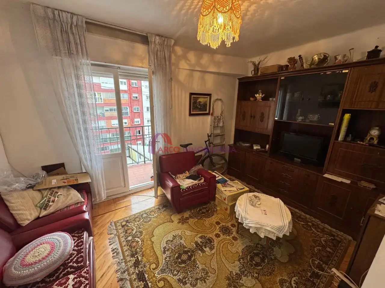 Living room of Flat for sale in Burgos  with Heating, Terrace and Storage room