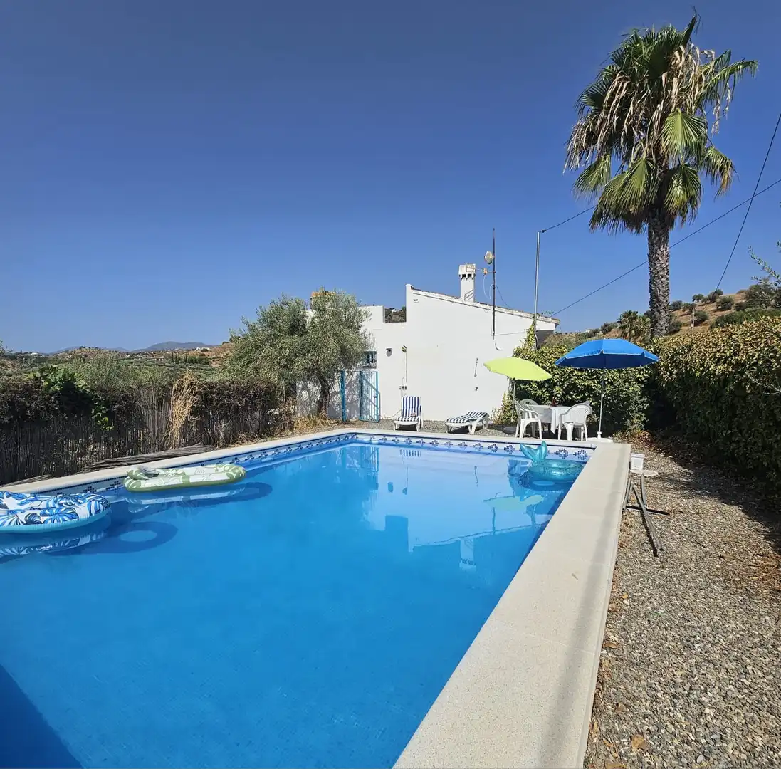 Swimming pool of Country homes for rent in Guaro  with Private garden, Swimming Pool and Furnished