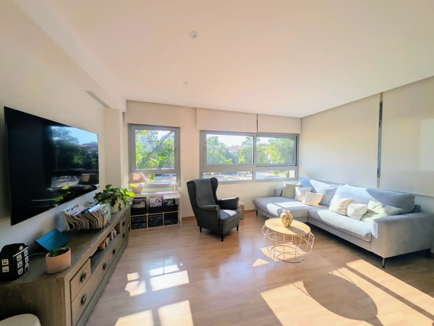 Living room of Duplexes for sale in Terrassa  with Air Conditioner and Terrace