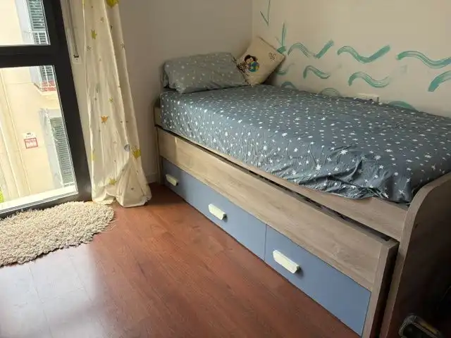 Schlafzimmer von Wohnung zum Verkauf in Sitges mit Klimaanlage, Terrasse und Balkon