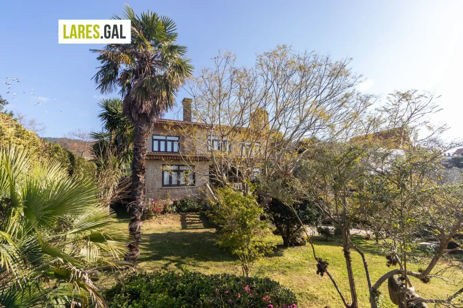 Jardí de Casa o xalet de lloguer en Moaña amb Calefacció, Terrassa i Moblat