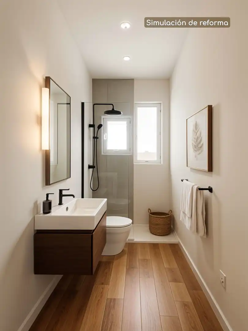 Bathroom of Flat for sale in Zaragoza  with Heating, Terrace and Storage room
