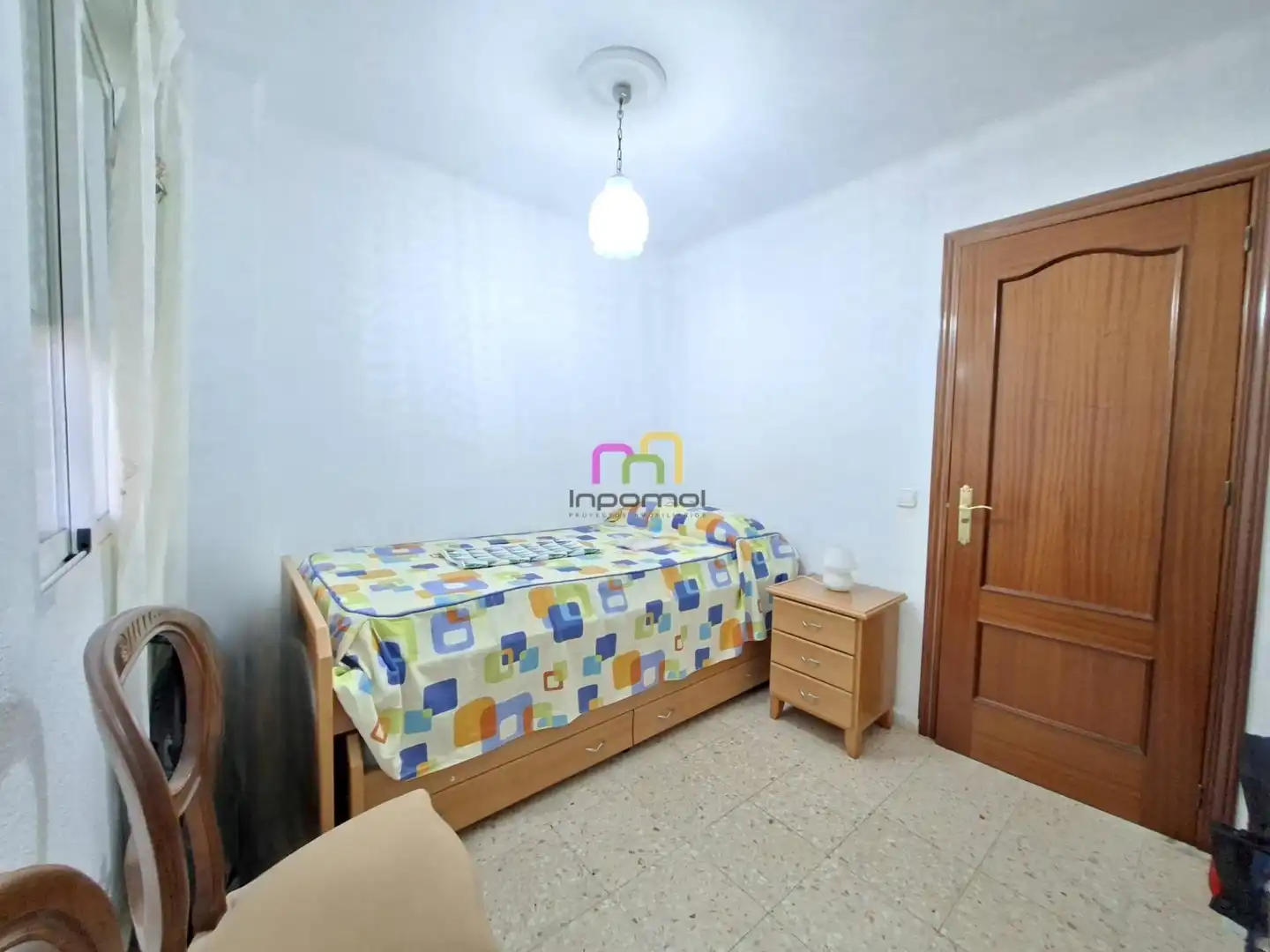 Bedroom of Flat for sale in Badajoz  with Air Conditioner, Heating and Terrace