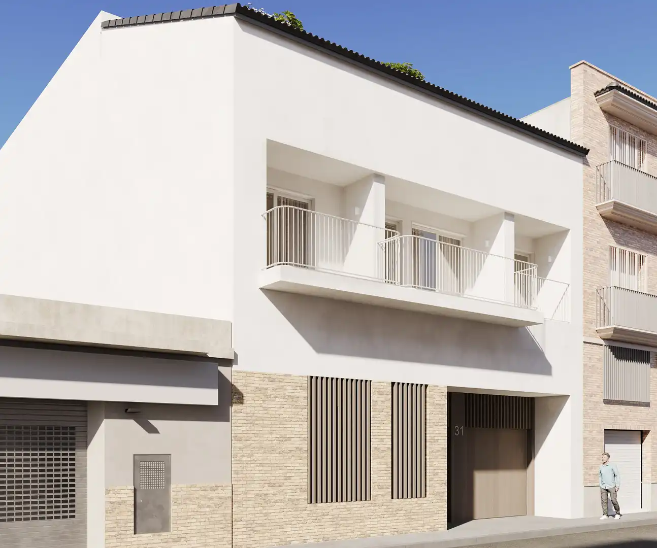 Piso de obra nueva con terraza en venta en Calle Francisco Almarche, imagen 2