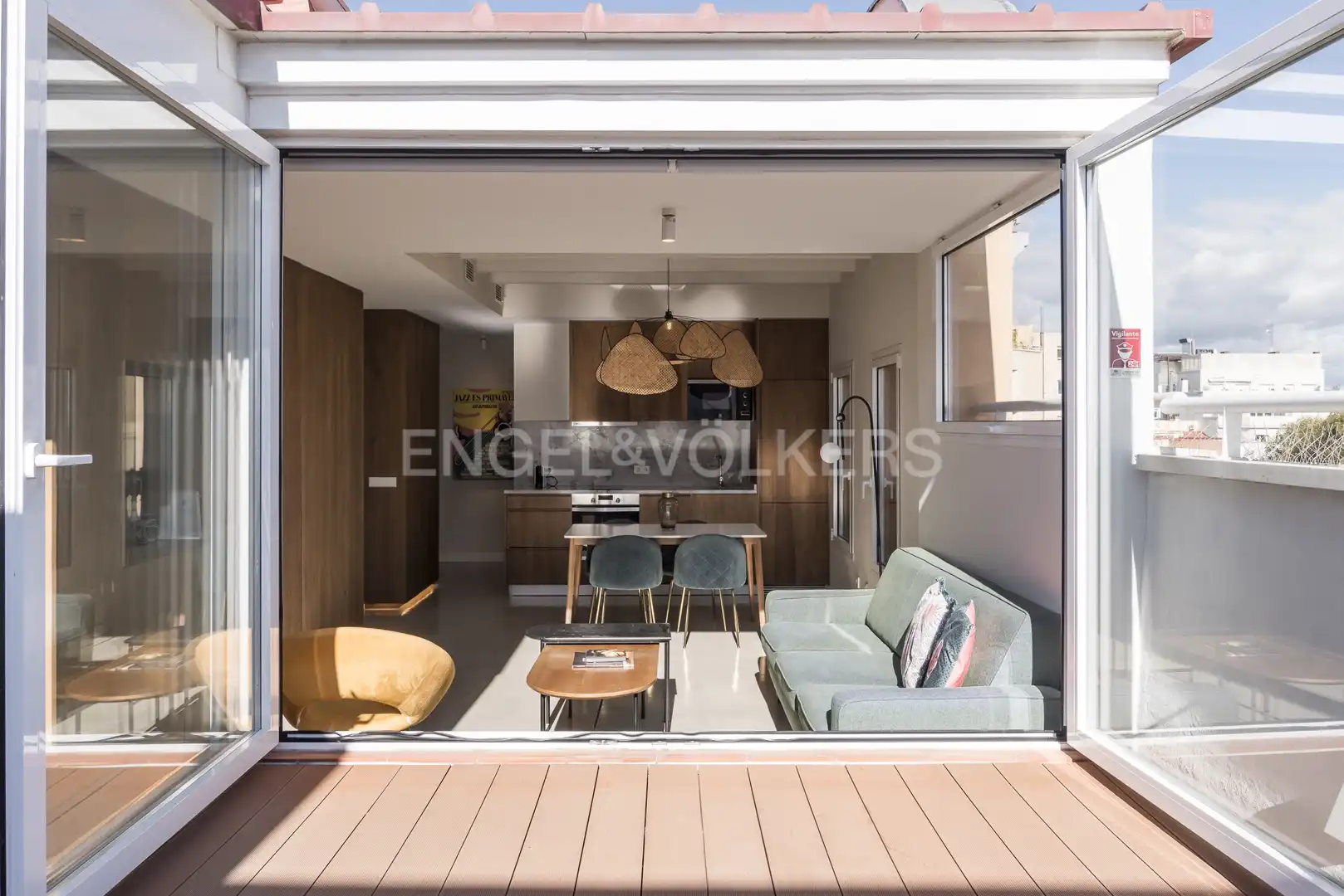 Terrasse von Dachboden zum Verkauf in Madrid mit Klimaanlage, Heizung und Terrasse