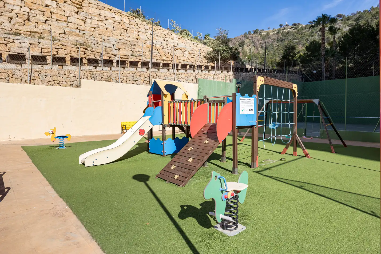 Jardín de Apartamento en venta en Benidorm con Piscina, Amueblado y Piscina comunitaria