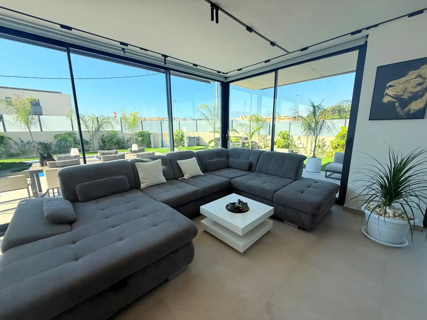 Terrassa de Casa o xalet en venda en Santa Pola amb Aire condicionat, Jardí privat i Terrassa
