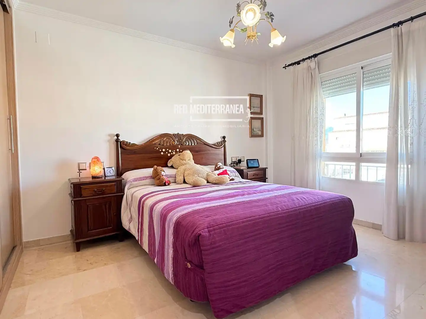 Habitación de Casa adosada en venta en Daimús con Aire acondicionado, Calefacción y Jardín privado