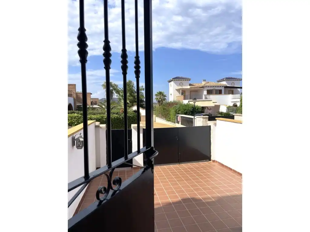 Außenansicht von Maisonette zum Verkauf in Vera mit Klimaanlage, Privatgarten und Terrasse