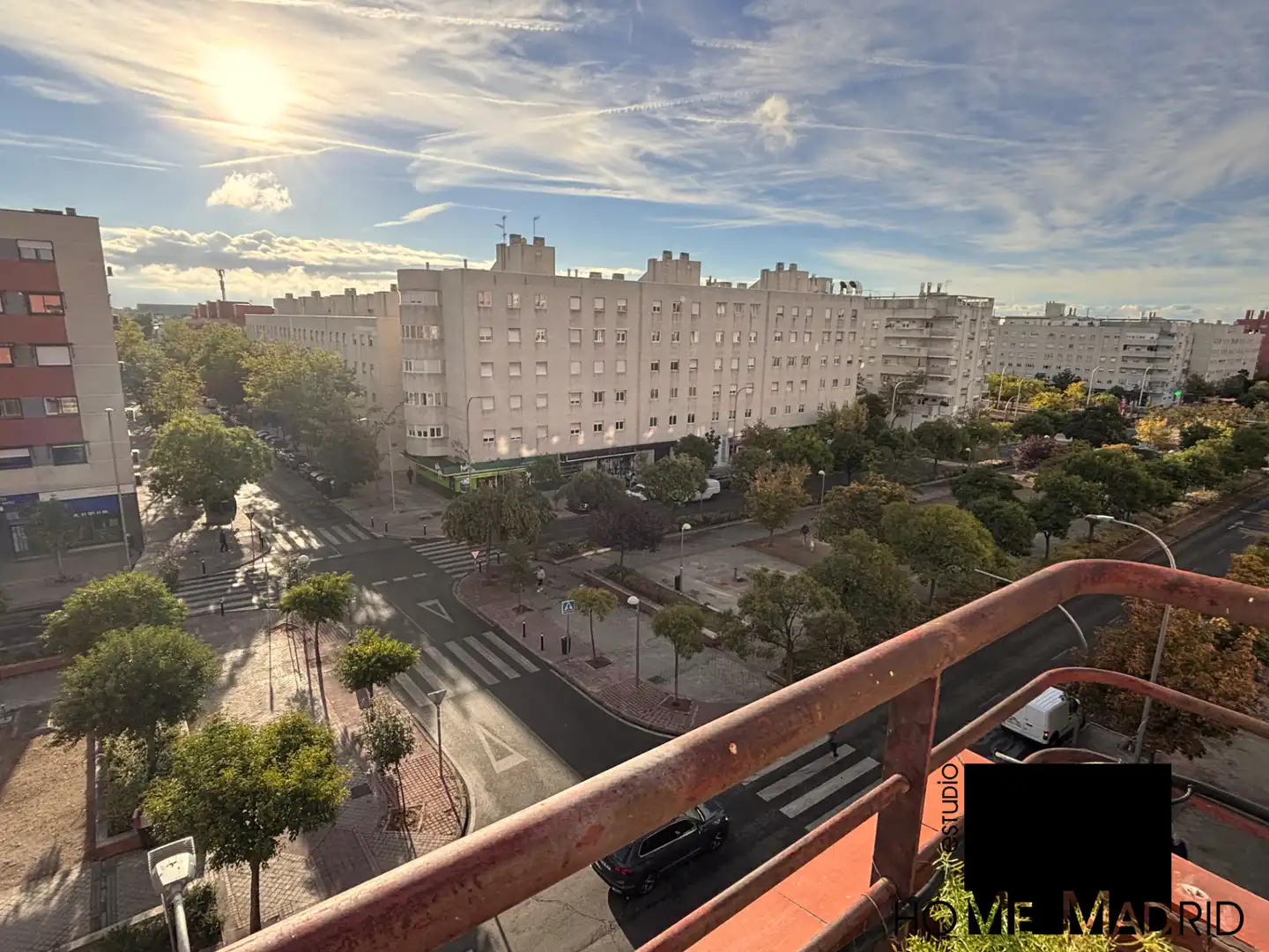 Vista exterior de Piso en venta en Madrid con Aire acondicionado, Calefacción y Parquet