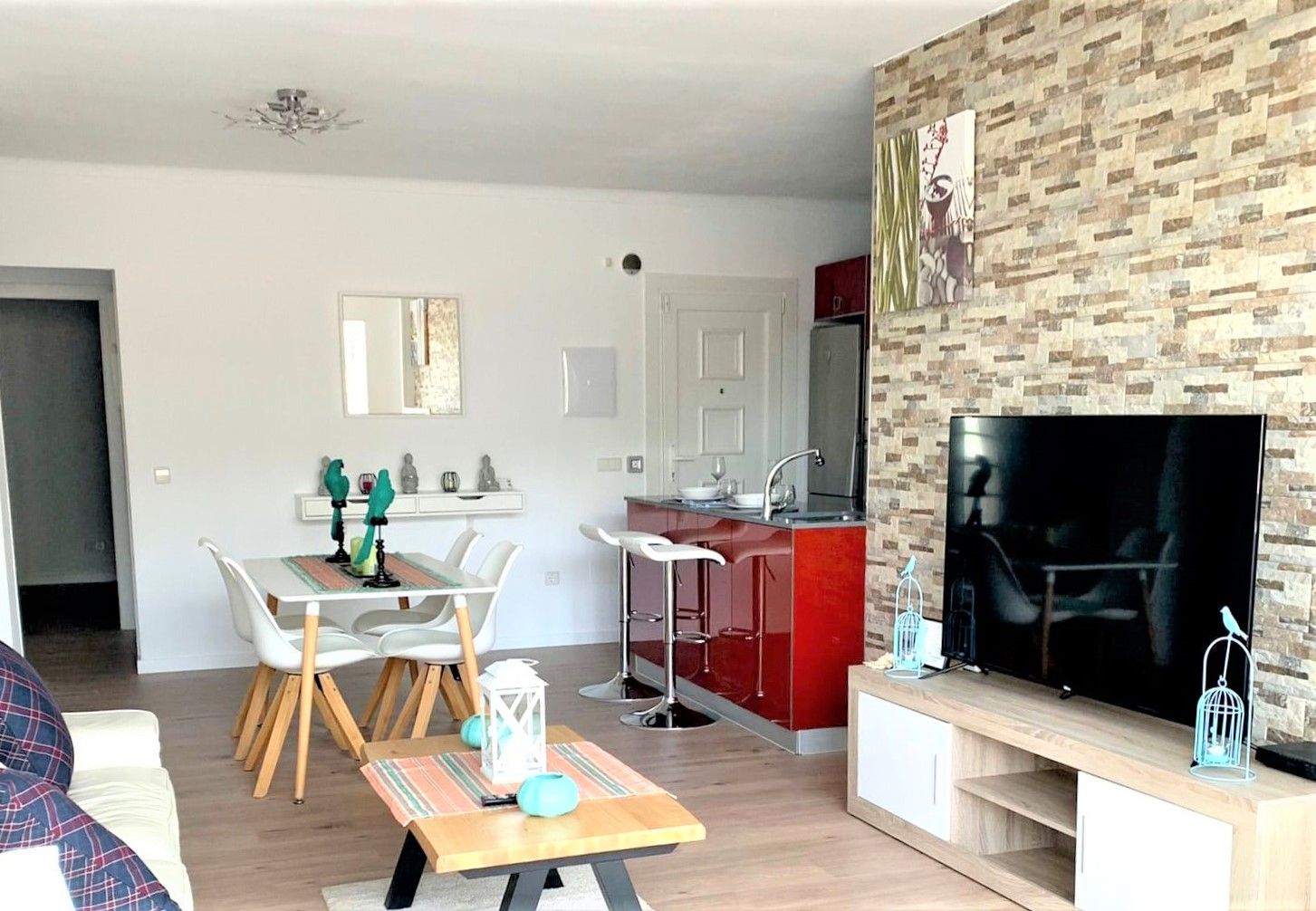 Living room of Apartment for sale in Alcúdia  with Air Conditioner and Furnished