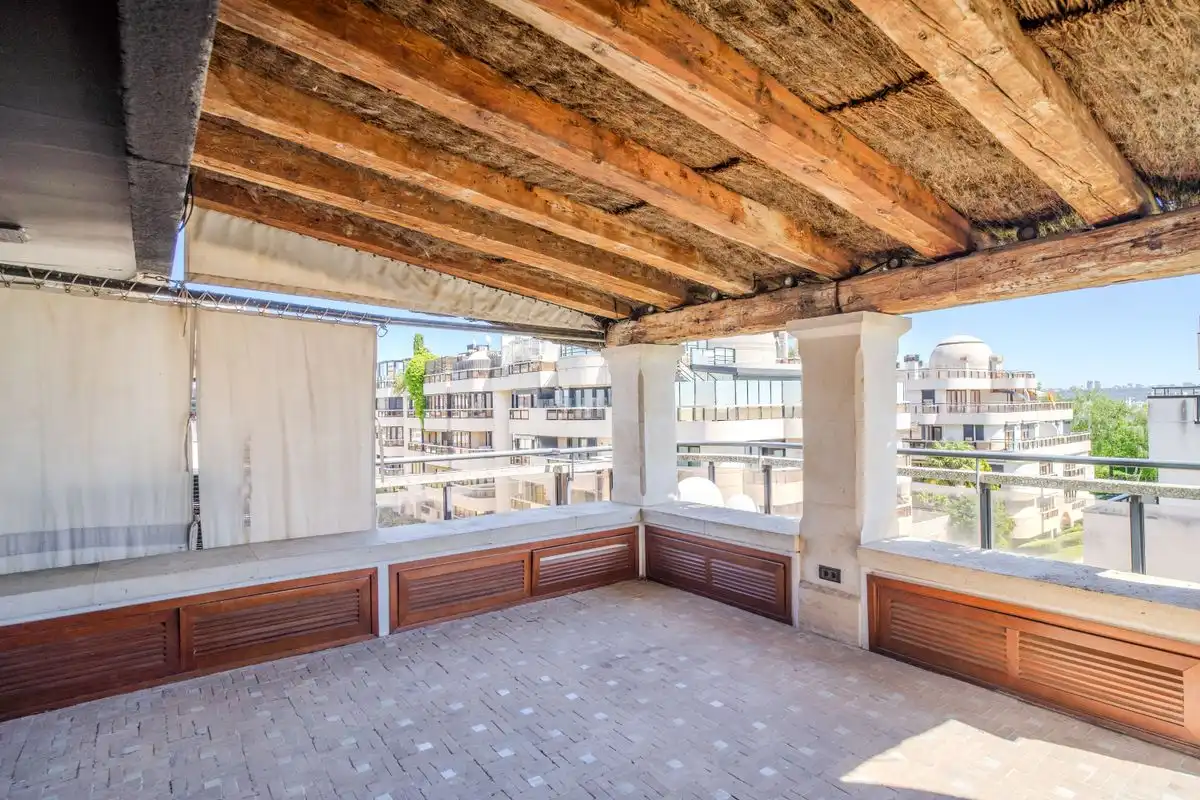Terrace of Attic for sale in Madrid  with Air Conditioner, Heating and Private garden