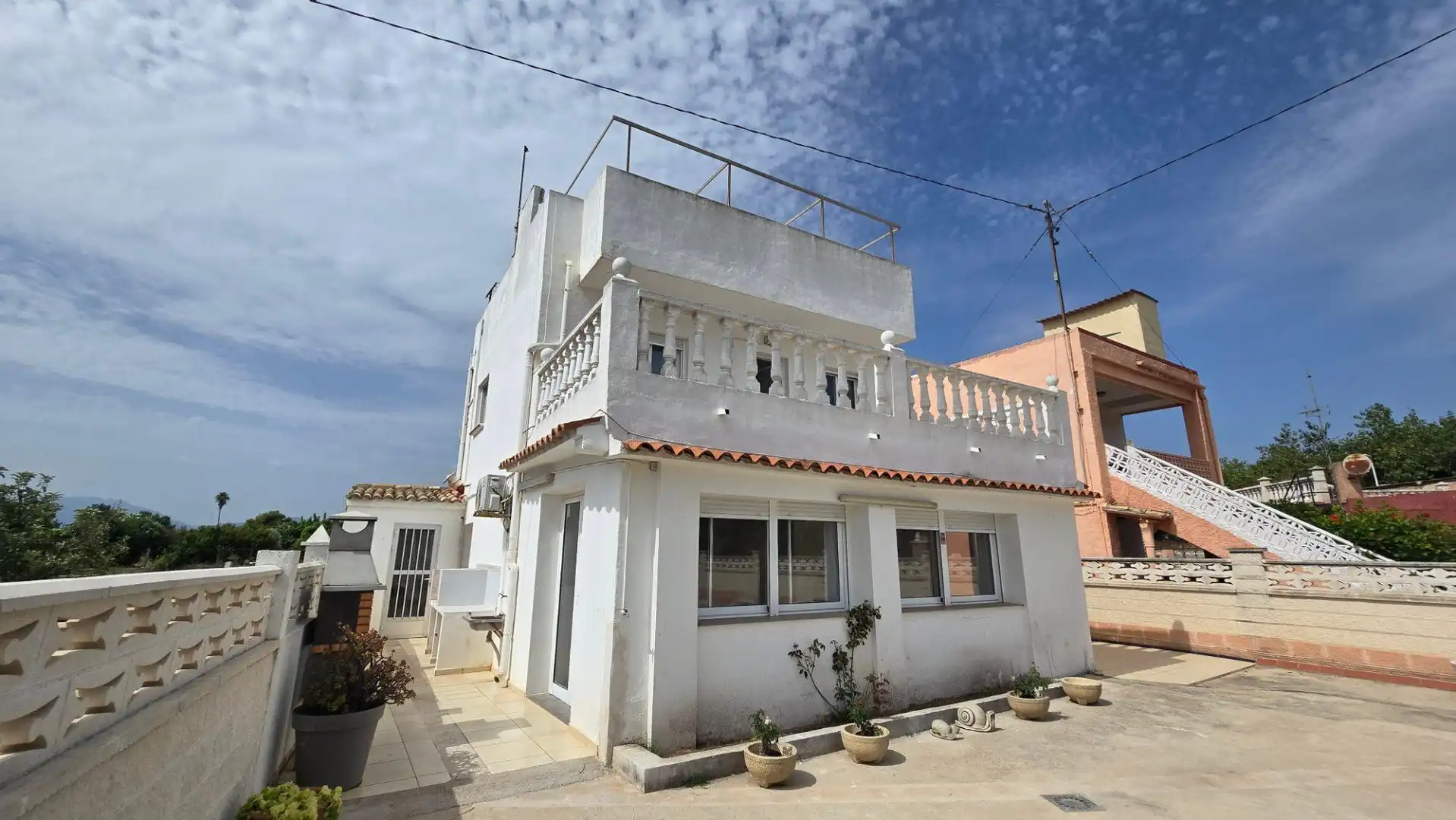 Vista exterior de Casa o chalet en venta en Gandia con Aire acondicionado y Terraza