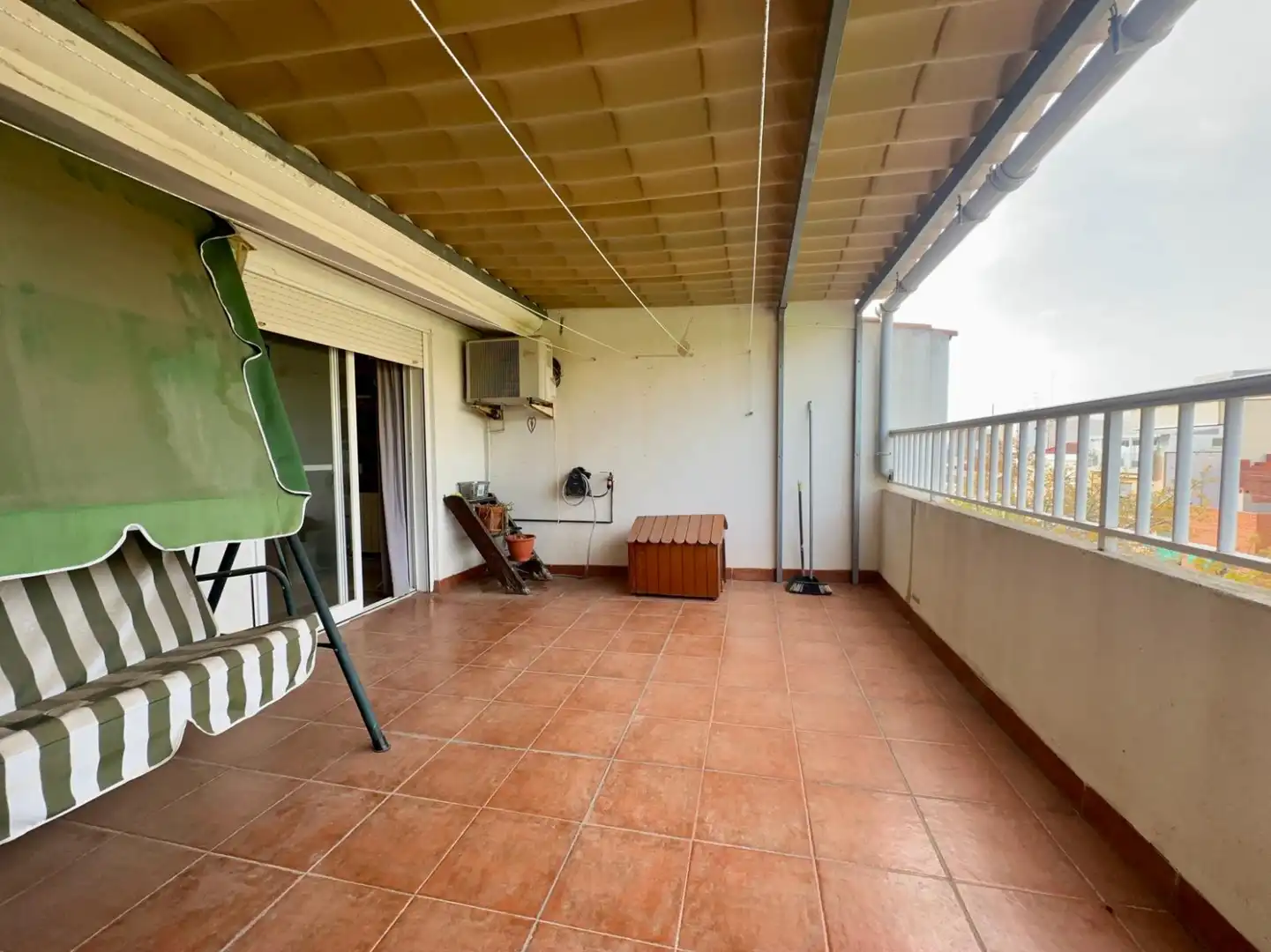 Balcony of Detached homes for sale in Sagunto / Sagunt  with Air Conditioner, Heating and Terrace