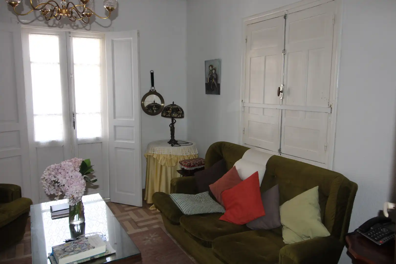 Sala de estar de Casa o chalet en venta en Santa María de Cayón con Calefacción, Jardín privado y Terraza