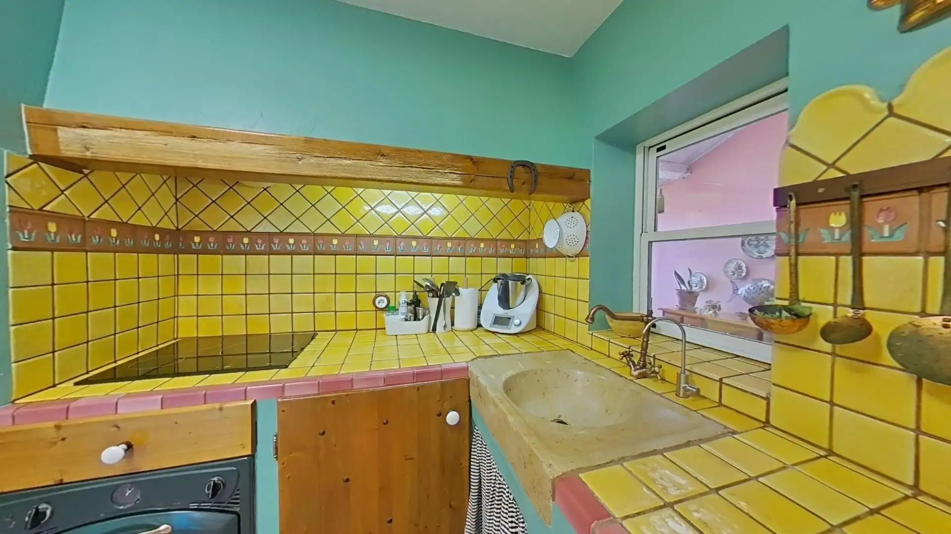 Cocina de Casa o chalet en venta en L'Ametlla del Vallès con Aire acondicionado, Calefacción y Jardín privado