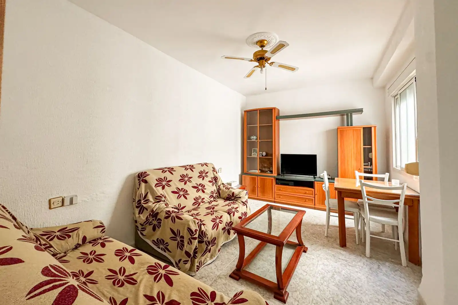 Sala de estar de Piso en venta en Almería con Terraza