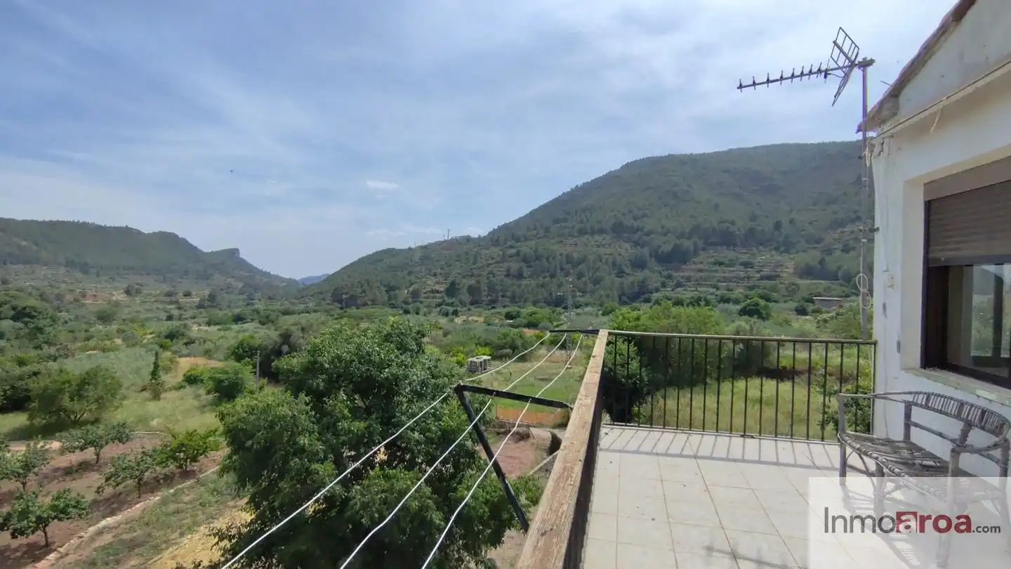 Terraza de Casa o chalet en venta en Gátova con Jardín privado, Terraza y Piscina