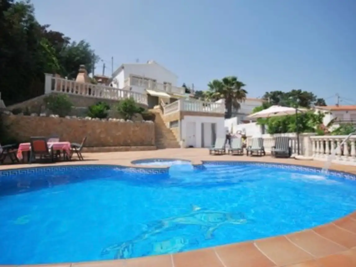 Swimming pool of Houses for sale in Lloret de Mar  with Air Conditioner, Heating and Private garden