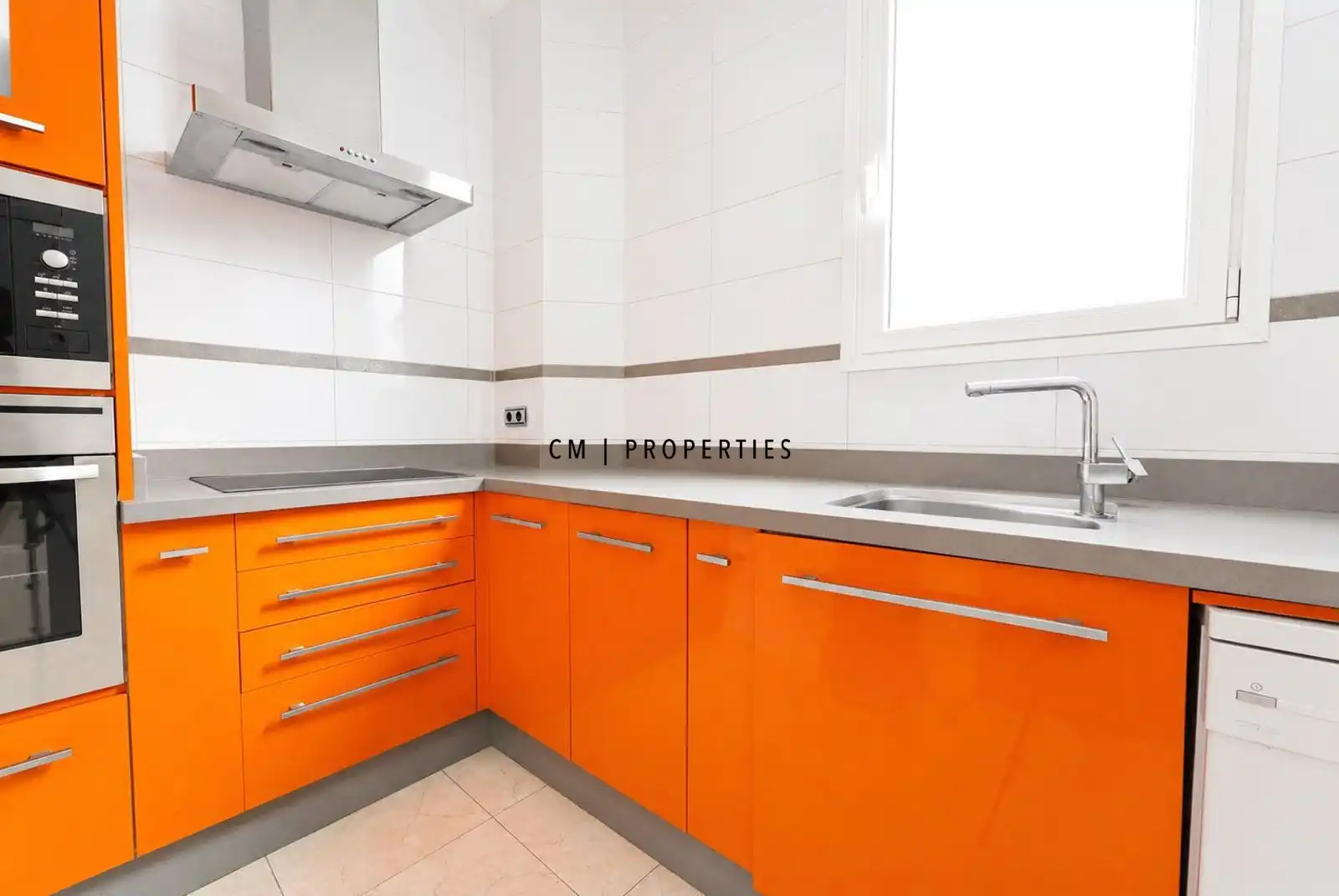Cocina de Piso de alquiler en Valencia con Aire acondicionado, Calefacción y Parquet