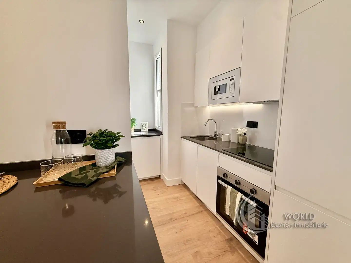 Kitchen of Flat for sale in Madrid  with Air Conditioner, Heating and Furnished