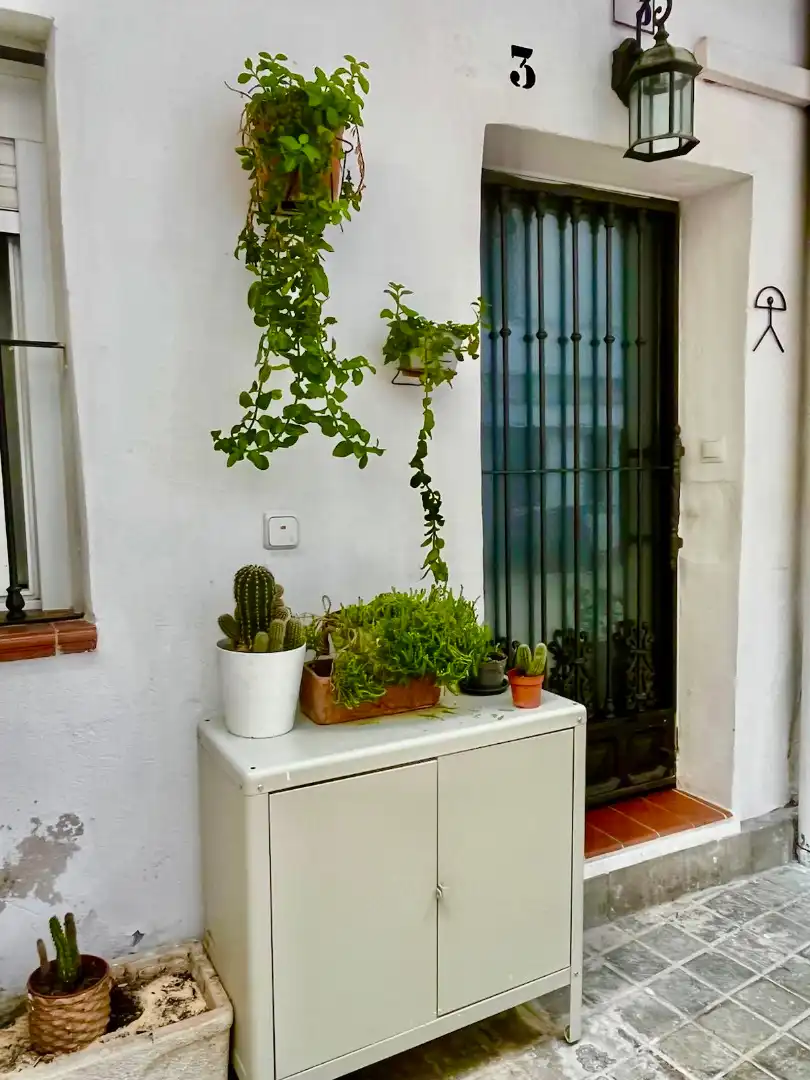 Balcony of Study for rent in Madrid  with Air Conditioner, Heating and Furnished