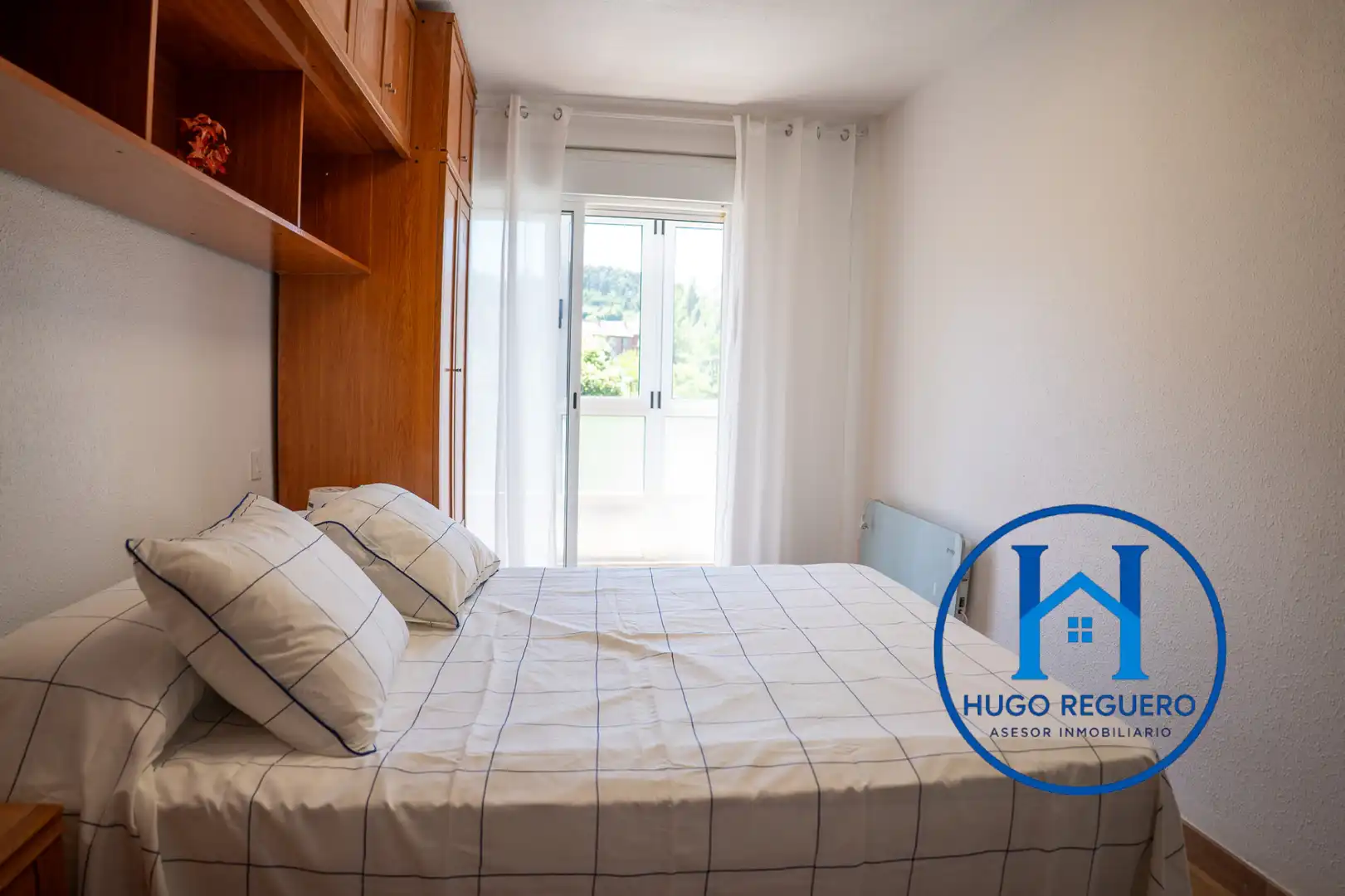 Bedroom of Flat for rent in Avilés  with Heating, Parquet flooring and Furnished