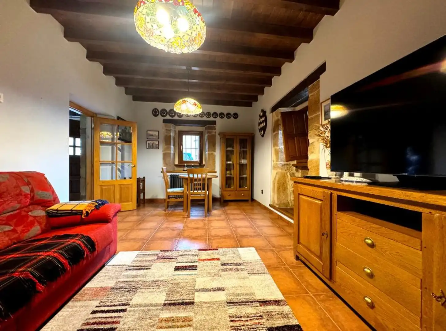 Sala de estar de Casa o chalet en venta en Molledo con Calefacción, Jardín privado y Terraza
