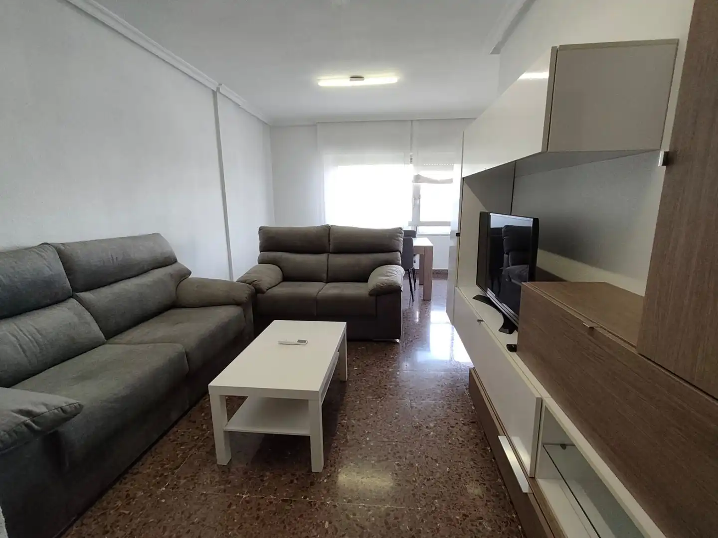 Sala d'estar de Pis de lloguer en Cartagena amb Aire condicionat, Calefacció i Terrassa