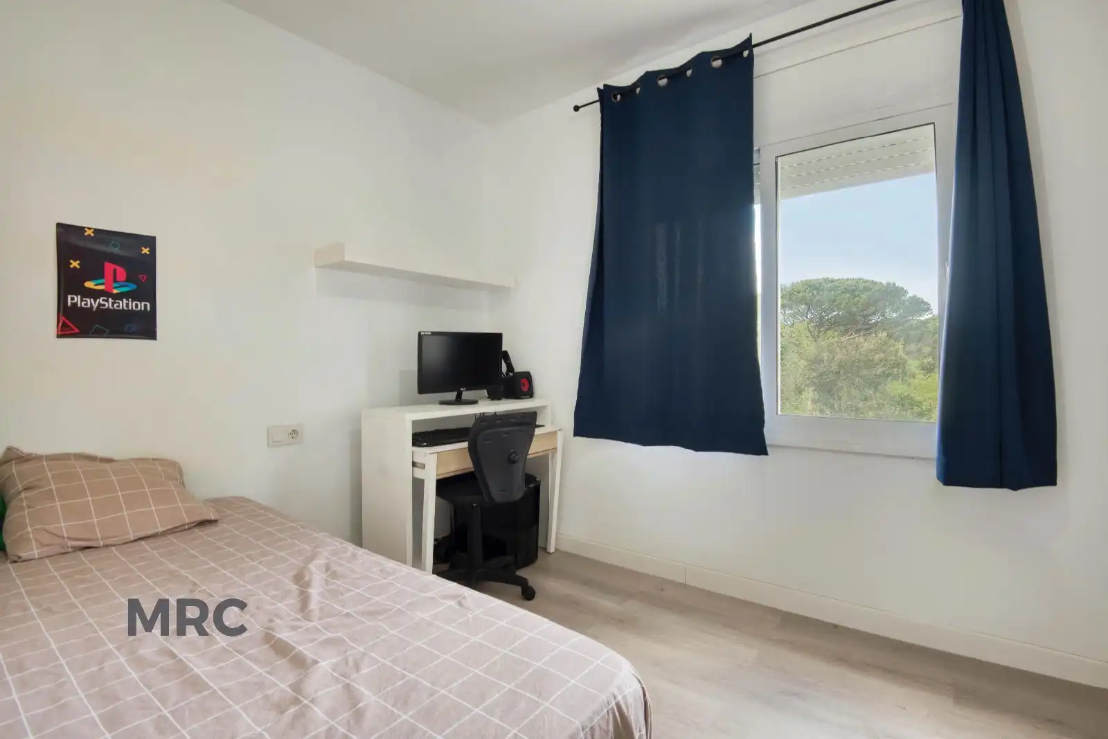Dormitori de Casa o xalet en venda en Llagostera amb Aire condicionat, Terrassa i Alarma