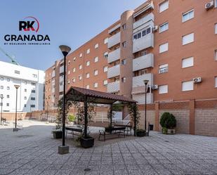 Exterior view of Flat for sale in  Granada Capital  with Air Conditioner, Heating and Storage room