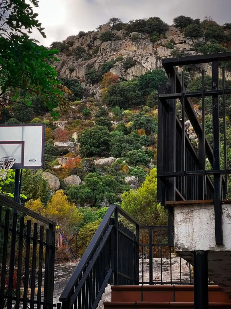 Vista exterior de Casa o xalet en venda en La Cabrera amb Jardí privat, Terrassa i Traster