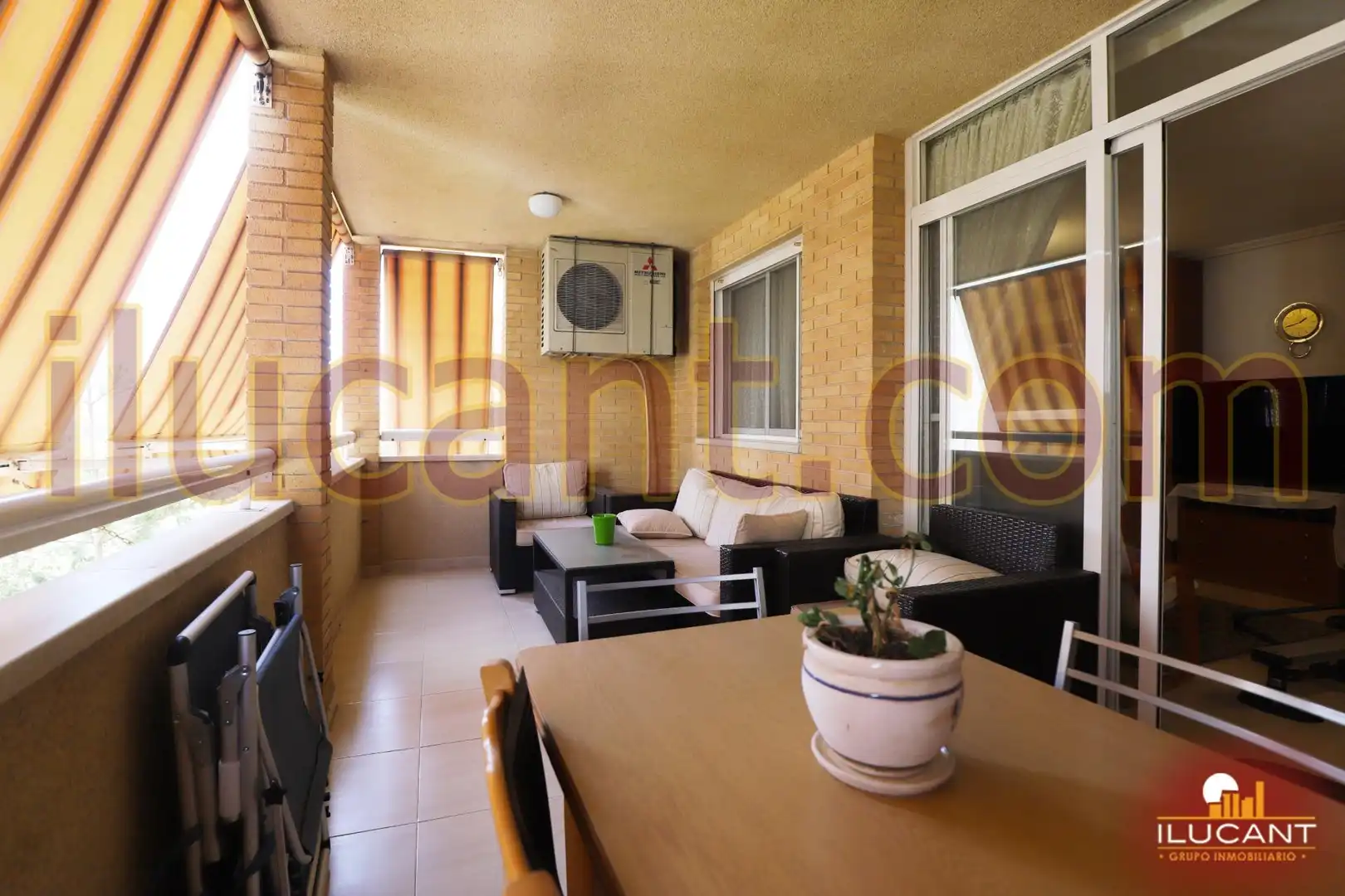 Terrace of Flat for sale in Alicante / Alacant  with Air Conditioner, Heating and Terrace