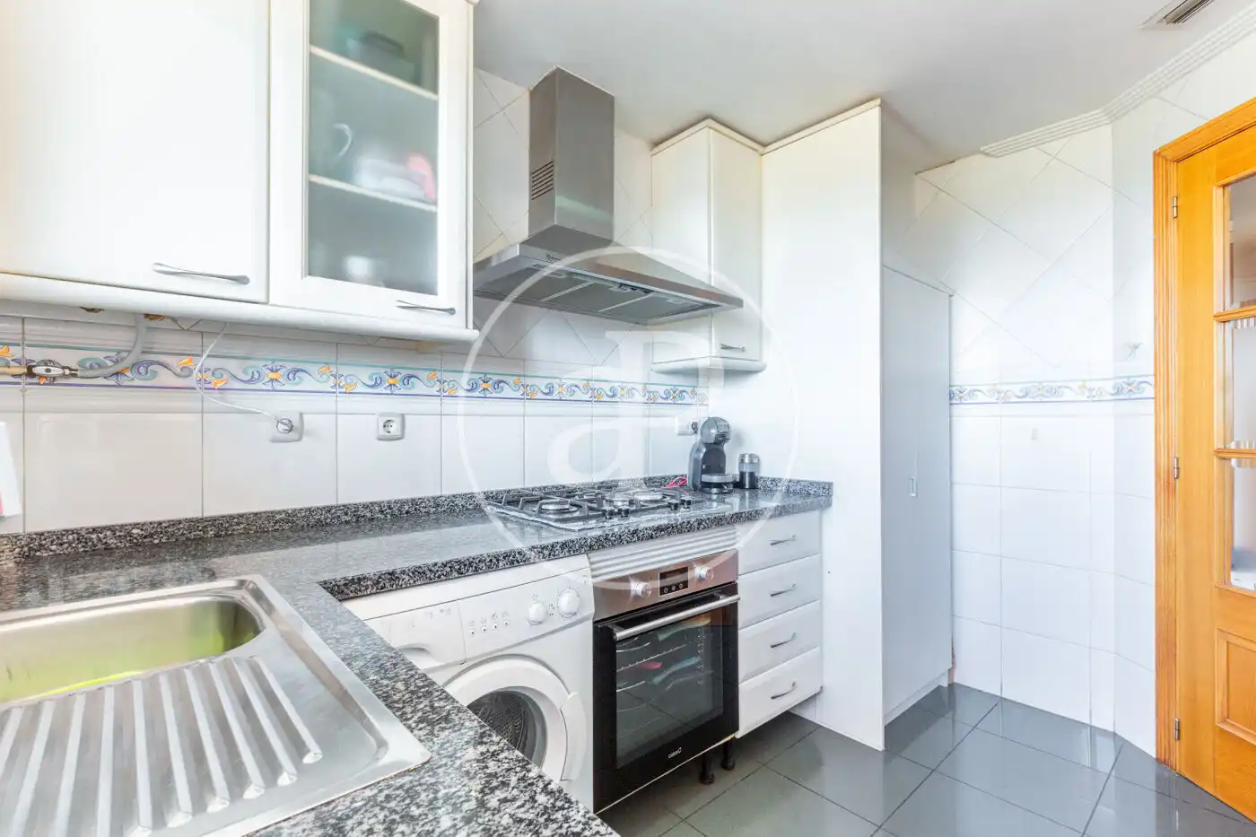 Kitchen of Attic for sale in Valencia  with Air Conditioner, Heating and Private garden