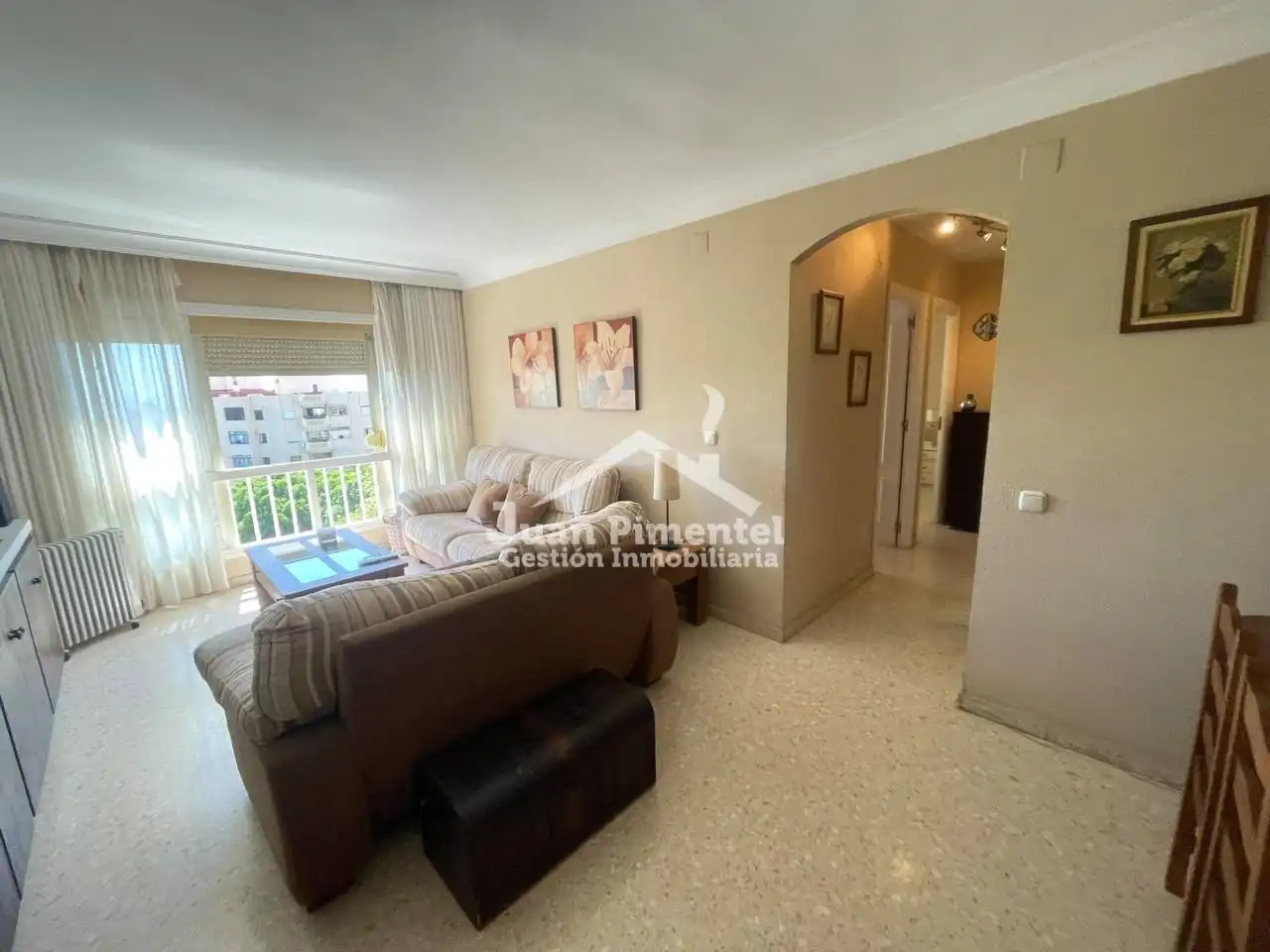 Vista exterior de Piso en venta en Estepona con Trastero, Amueblado y Balcón