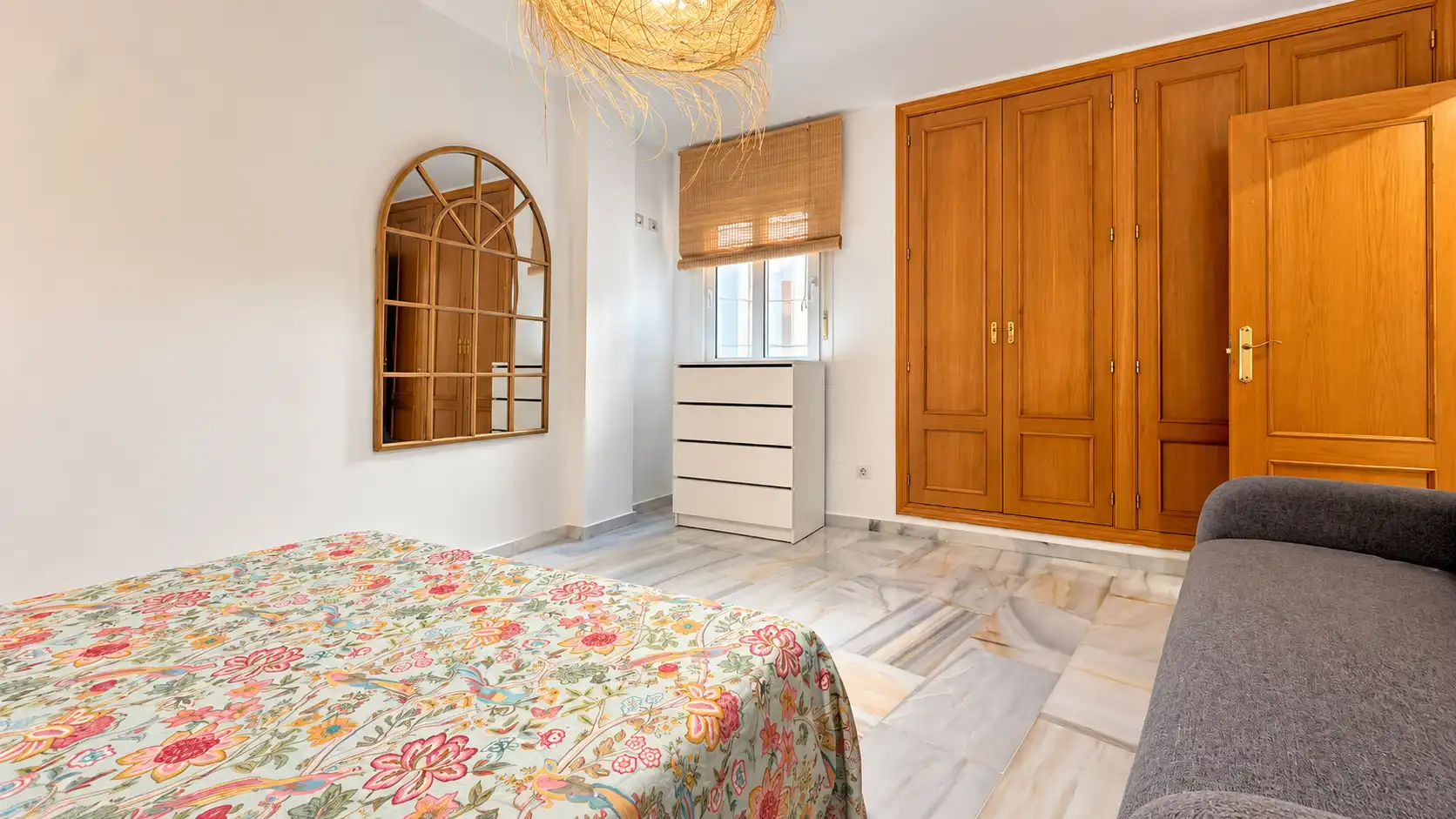 Bedroom of Flat for sale in Calpe / Calp  with Air Conditioner, Terrace and Storage room