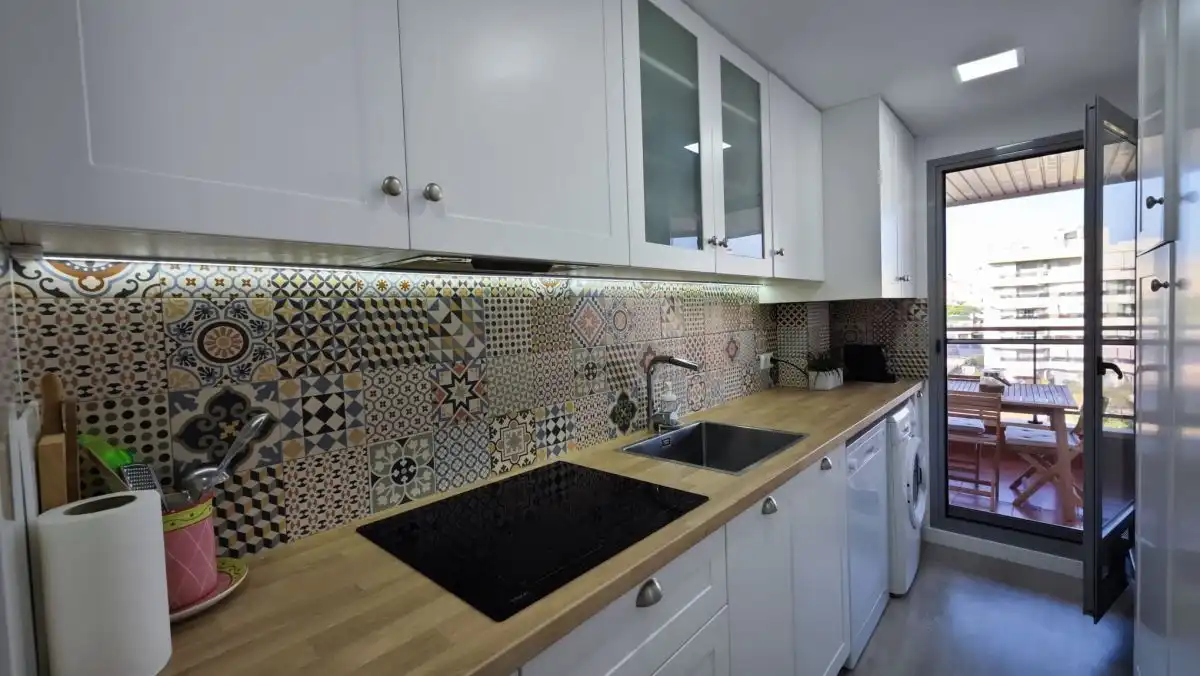 Kitchen of Apartments for rent in Elche / Elx  with Air Conditioner, Heating and Terrace