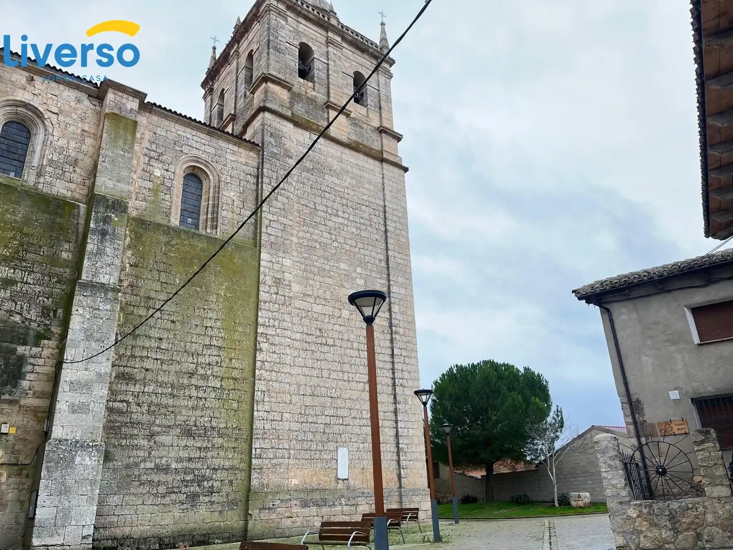 Vista exterior de Casa o chalet en venta en Villasandino con Amueblado