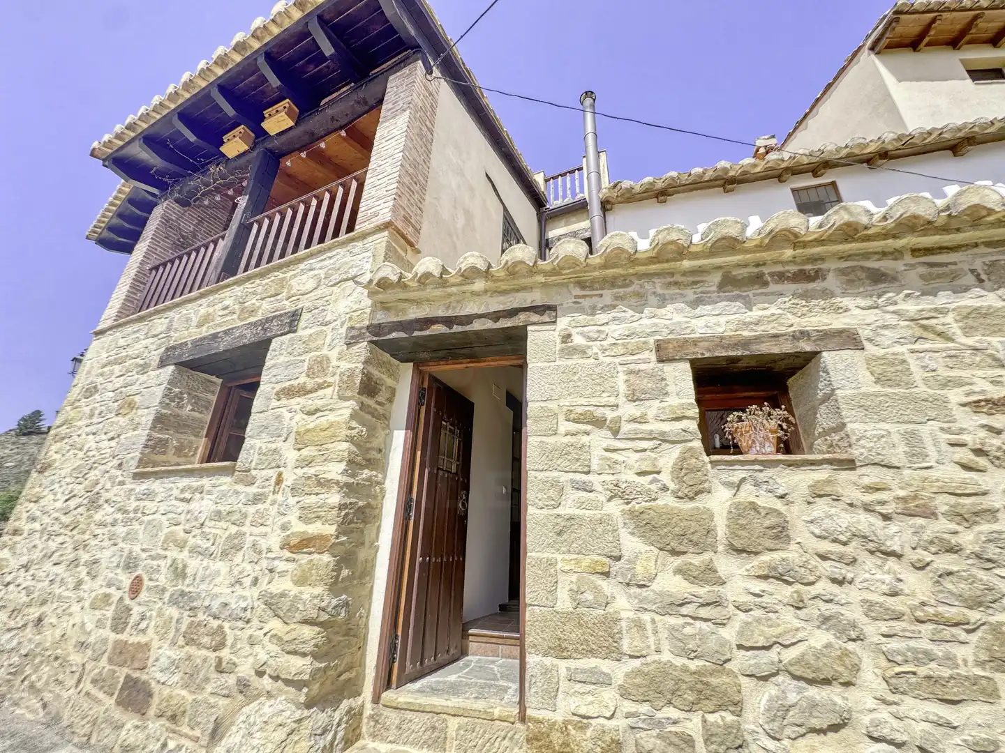Exterior view of Country homes for sale in Rubielos de Mora  with Heating and Terrace
