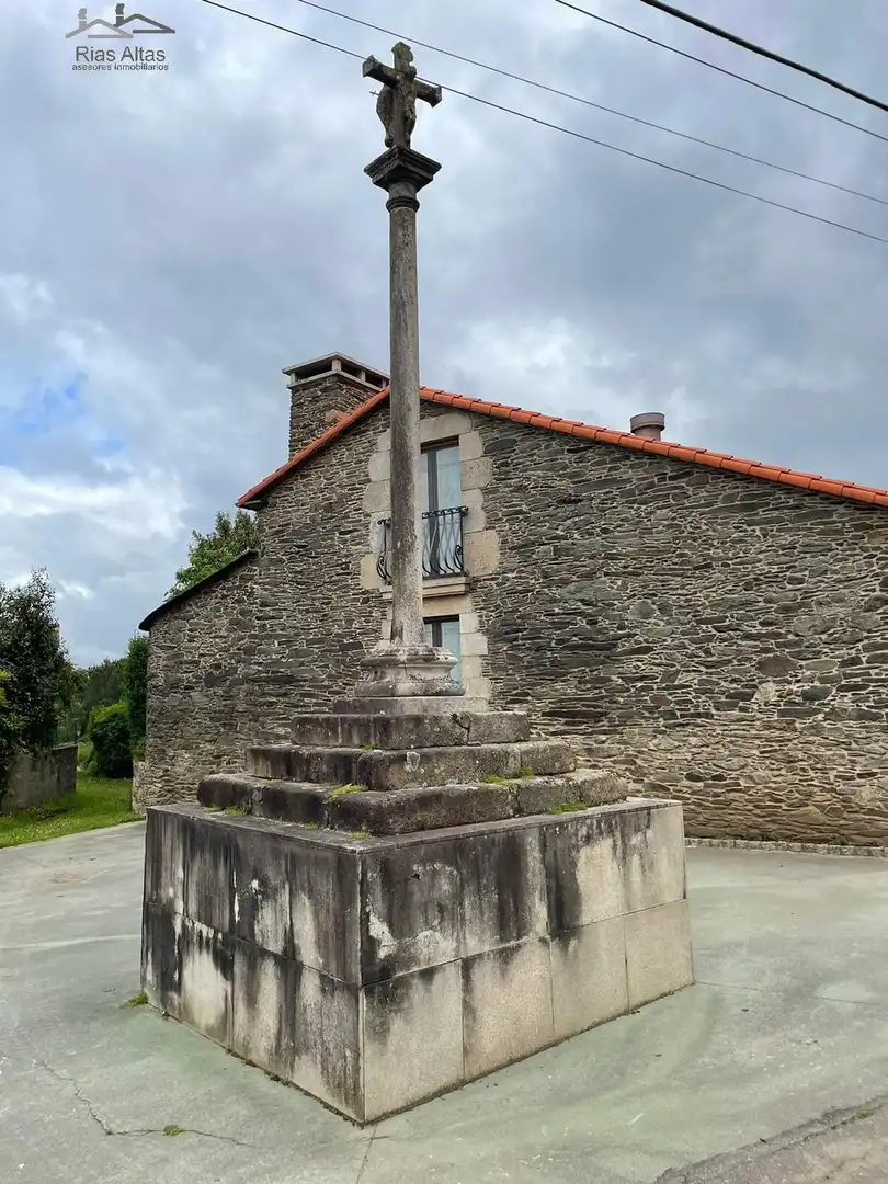 Vista exterior de Casa o chalet en venta en Ordes con Jardín privado y Trastero