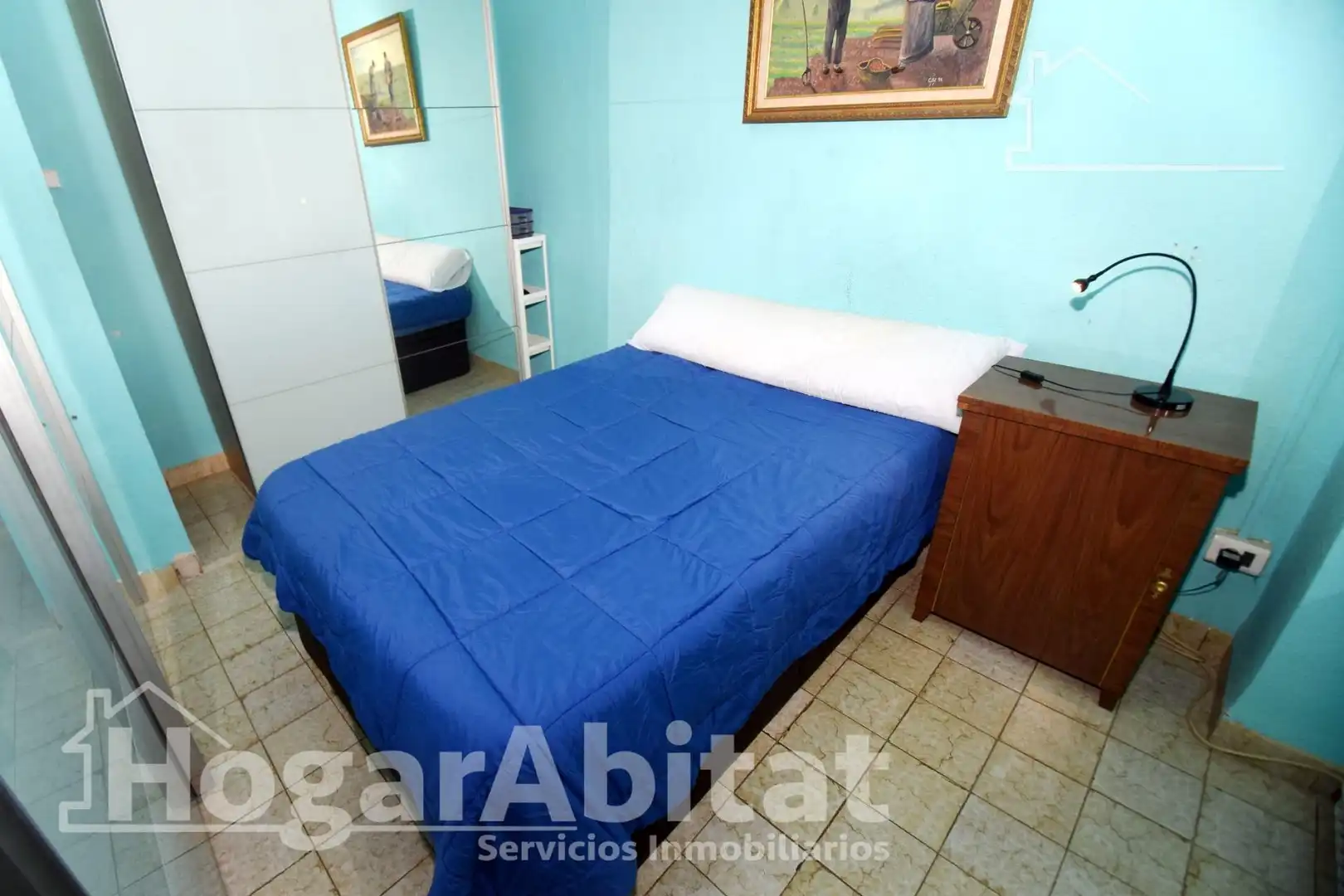 Schlafzimmer von Haus oder Chalet zum Verkauf in Burriana / Borriana mit Heizung, Terrasse und Möbliert