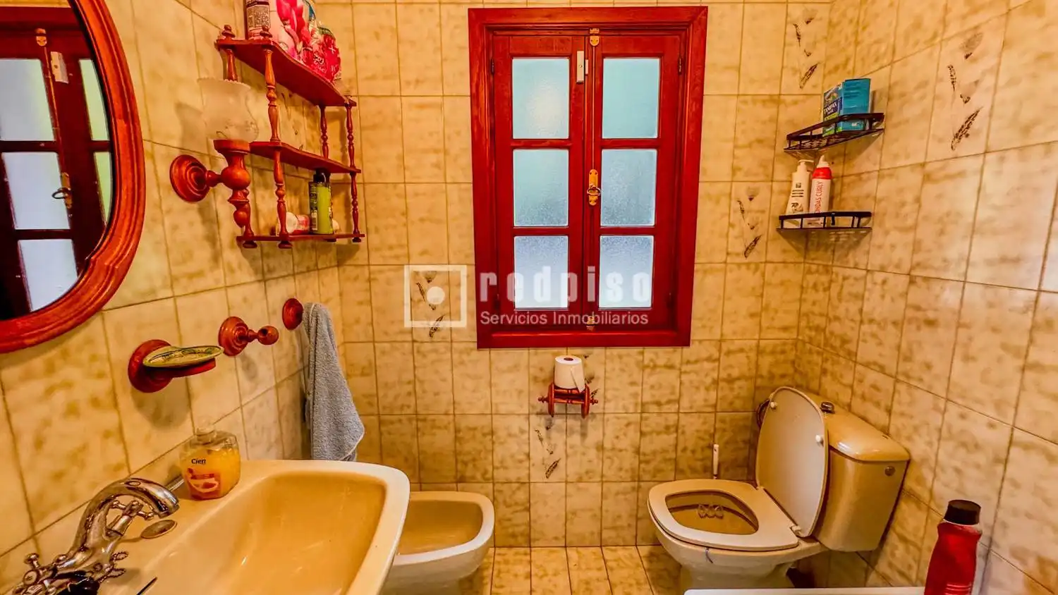 Baño de Casa o chalet en venta en Abegondo con Parquet, Terraza y Amueblado